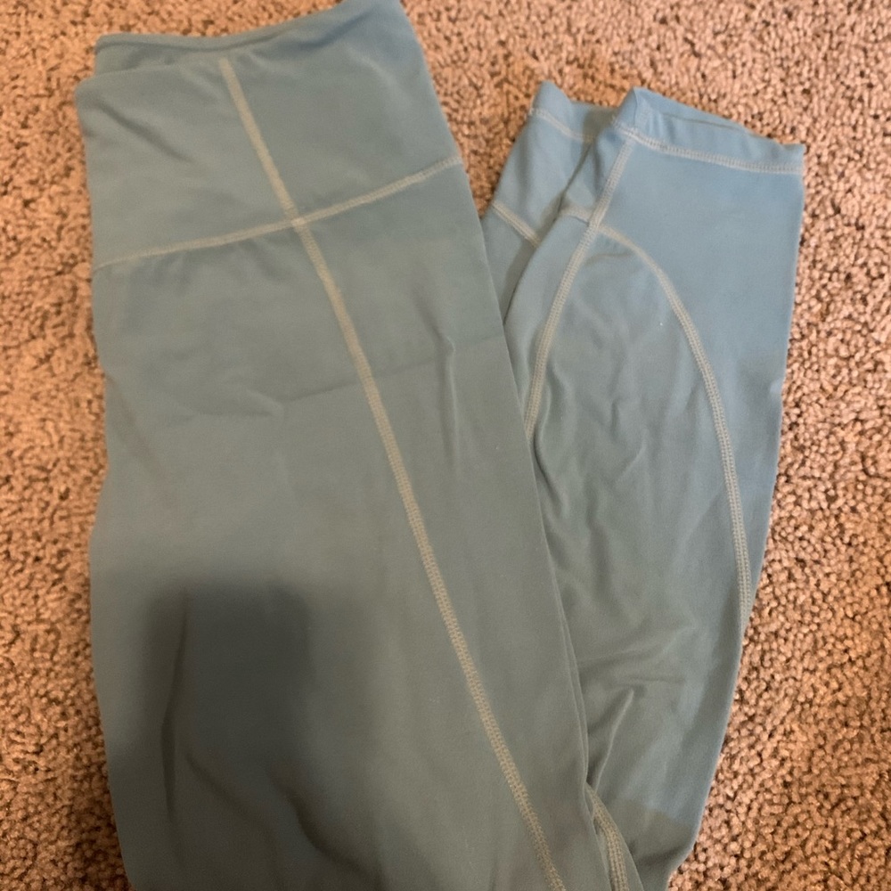 Athleta Mint Green Leggings